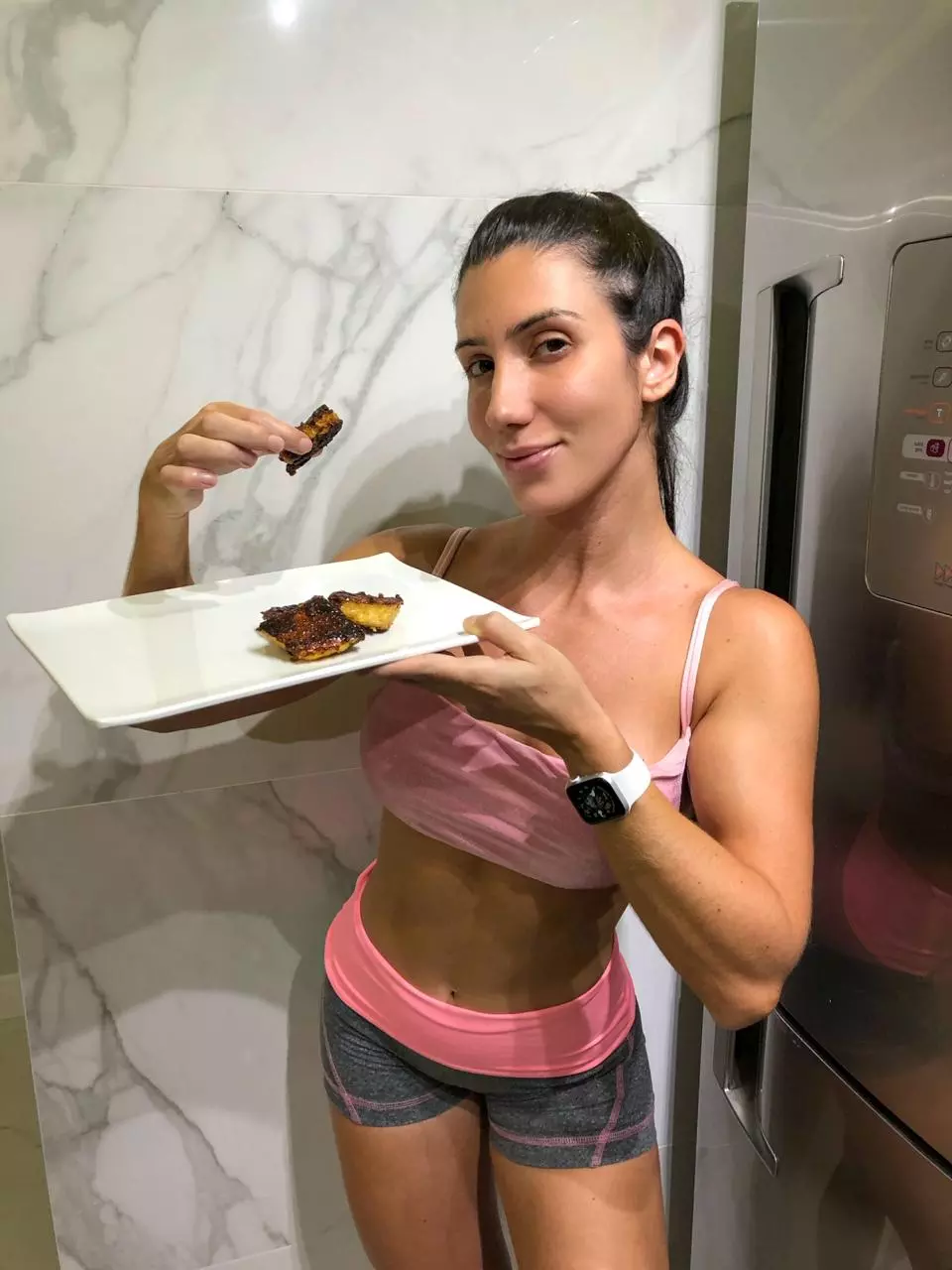 Nutricionista Dani Borges ensina receita de rabanada fit para o Natal