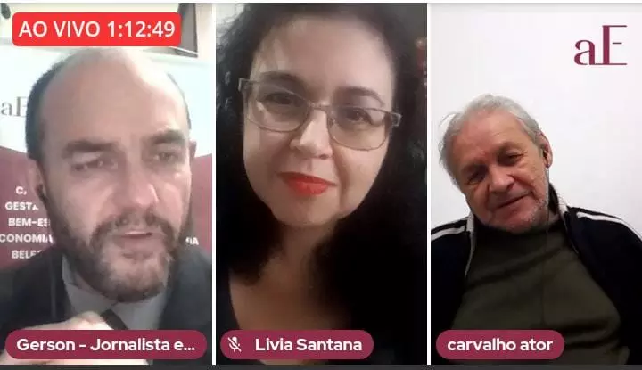 Lívia Rosa Santana dá início as lives aos sábados à noite