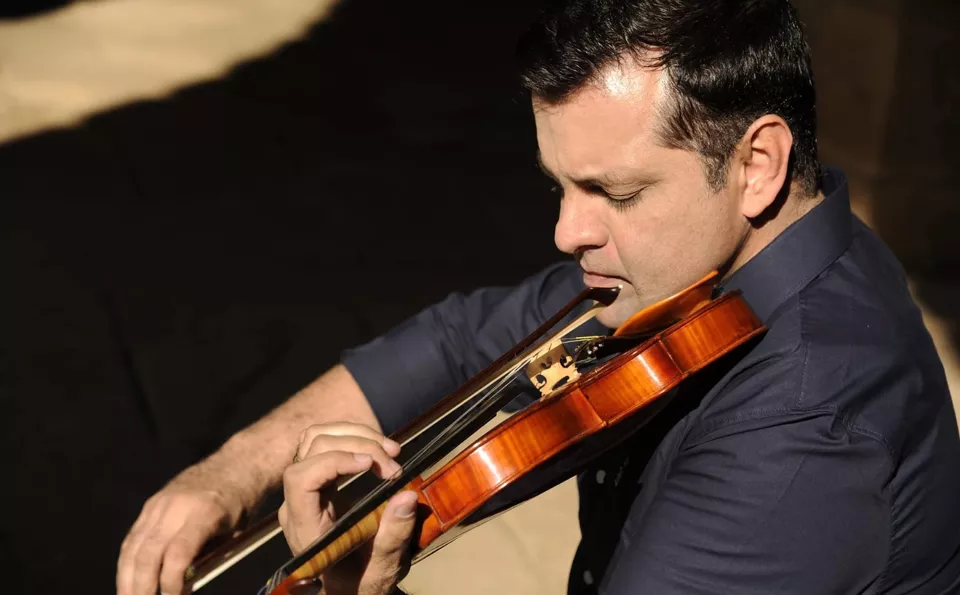 Maestro Adriano Machado em “Concerto da Amizade”