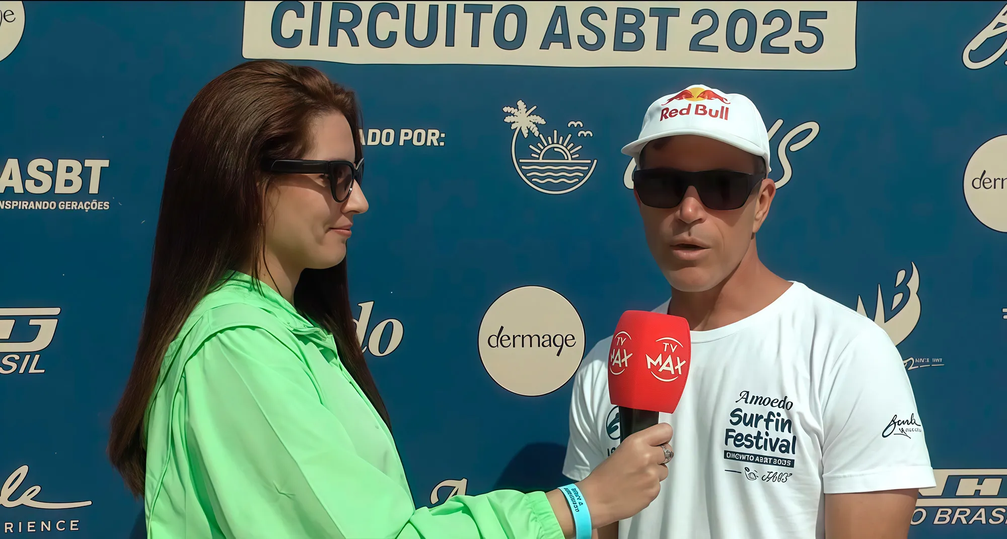 NAS ONDAS DO SURF PELA TV MAX